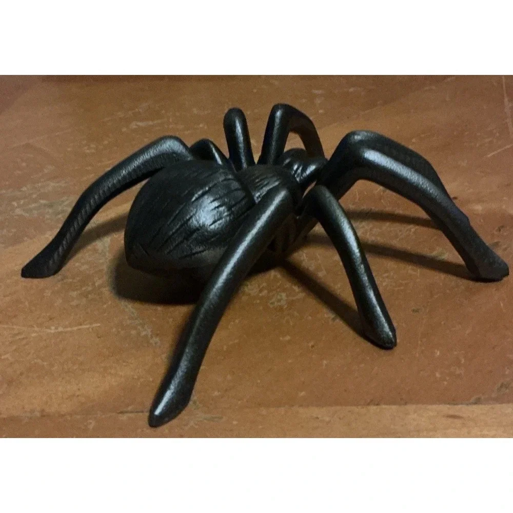 6 In‎ Cast Iron Spider Wall Decor
